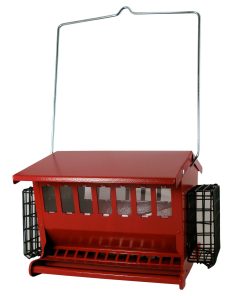 Audubon Seeds n More Metal Hopper Bird Feeder Model 7452R