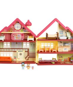 Bluey, Ultimate Lights & Sounds Playhouse with Figures and Accessories, Preschool, Ages 3+