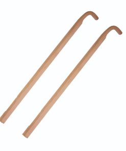 Lehman's Plow Handles for Low and High Wheel Cultivators Hardwood 48" x 8.5", USA Made, Set of 2
