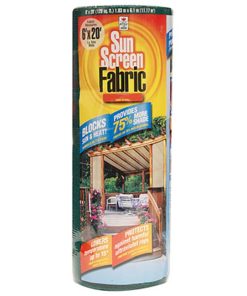 Easy Gardener 72320P 6 x 20 ft. Harvest Wheat Sun Screen Fabric